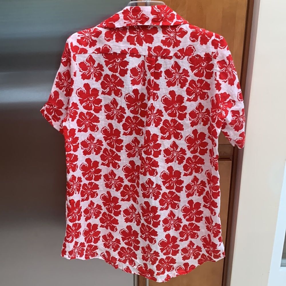 Faithfull Charlita Linen Shirt Dress - La Presa Floral Print - Picture 8 of 9